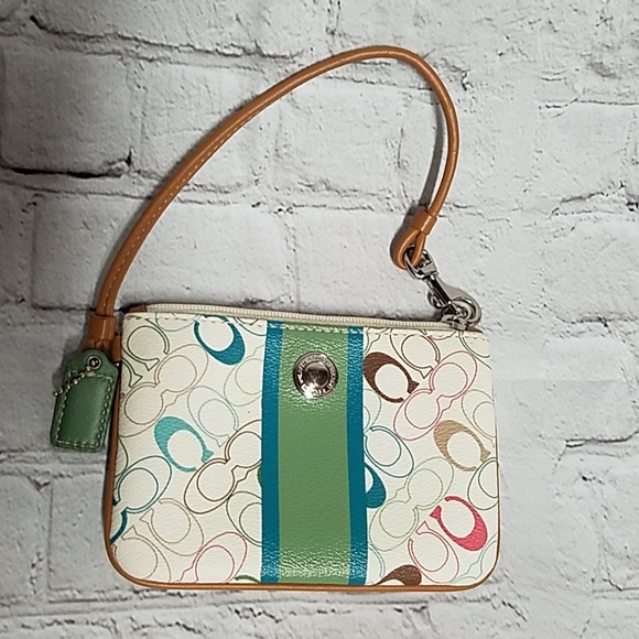 Coach Handbags - Coach Wristlet Multi color